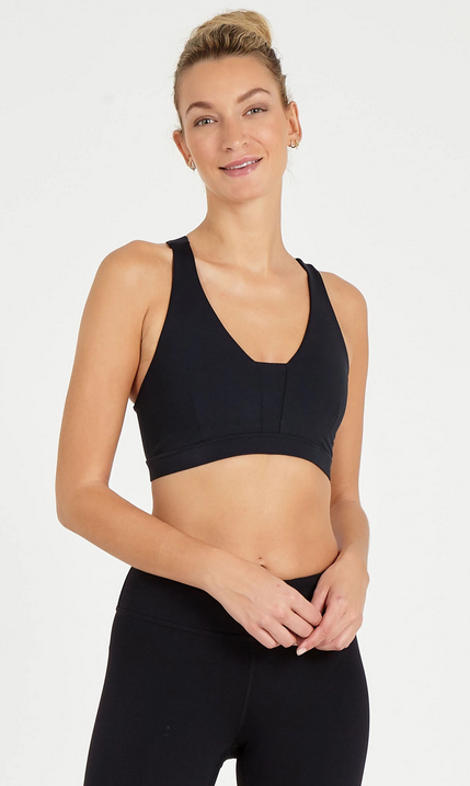 Dharmabums Butterfly Bra - Black