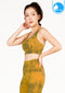 สปอร์ตบรา บราโยคะ บราออกกำลังกาย IBY - Yoga Sport Bra Cloud - Yellow เหลือง *พร้อมส่ง*