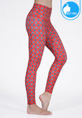 IBY-Long yoga pants, model 535S - Choyong pattern