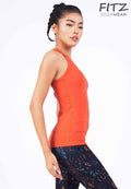 Fitz - Audrey Tank Top - Autumn Orange