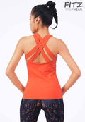 Fitz - Audrey Tank Top - Autumn Orange