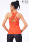 Fitz - Audrey Tank Top - Autumn Orange