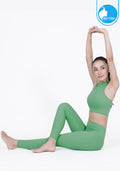 IBY - Yoga High Waist Long Legging Sun Bright - Celadon Green Celadon Green