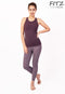 Fitz High Waist 7/8 Legging - Elena - Purple