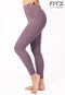 Fitz High Waist 7/8 Legging - Elena - Purple