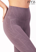 Fitz High Waist 7/8 Legging - Elena - Purple