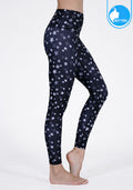 IBY-Long yoga pants, model 535S - Dao Lan Duang million star pattern