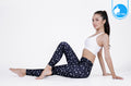 IBY-Long yoga pants, model 535S - Dao Lan Duang million star pattern