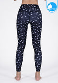IBY-Long yoga pants, model 535S - Dao Lan Duang million star pattern