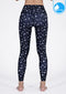 IBY-Long yoga pants, model 535S - Dao Lan Duang million star pattern