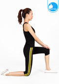 3/4 Yoga Pants No.411 This model is available in size XXL.