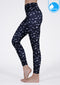 IBY-Long yoga pants, model 535S - Dao Lan Duang million star pattern