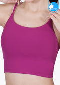 IBY - Yoga Sport Crop With Bra Awake - Raspberry