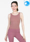 เสื้อโยคะมีบราในตัว IBY - Yoga Sport Tank With Bra Breath - Pink