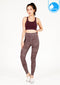 สปอร์ตบรา บราโยคะ บราออกกำลังกาย IBY - Yoga Sport Bra Cloud - Dark Purple ม่วงเข้ม *พร้อมส่ง*